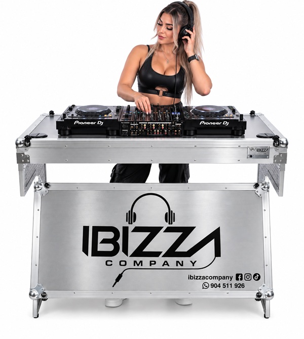 Cabina DJ Z-Pro 120cm color silver